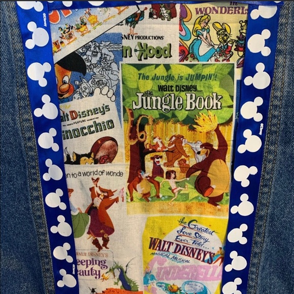 Custom Disney Themed Denim Jacket - Picture 5 of 8